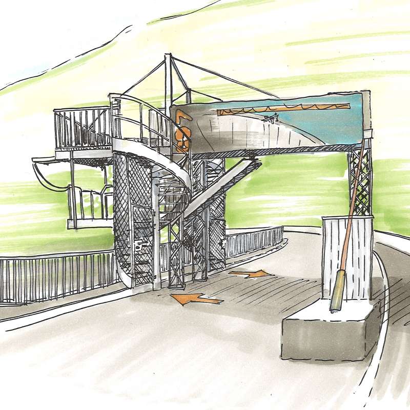 Konzept Illustration Rendering Agentur Zürich
