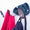 Aufnamefläche für Schal, Rucksack, Jacke - Design Kleiderhaken